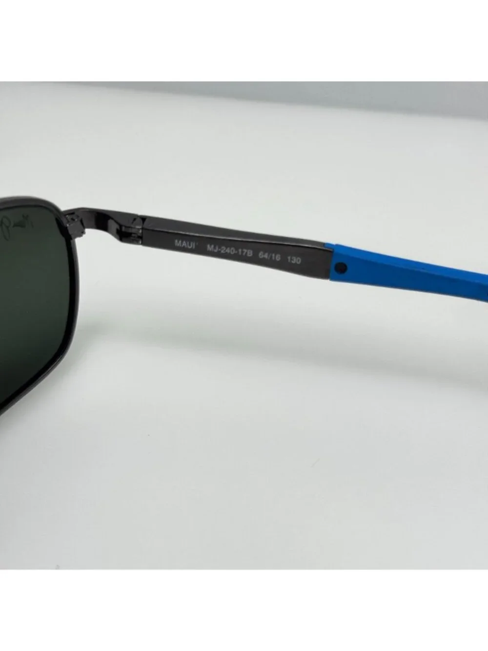 Maui Jim Sunglasses MJ-240-17B Long Beach ME-BG Italy 64-16-130